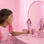Imagine BARBIE DELUXE STYLE PAPUSA BARBIE CU PAR MOV