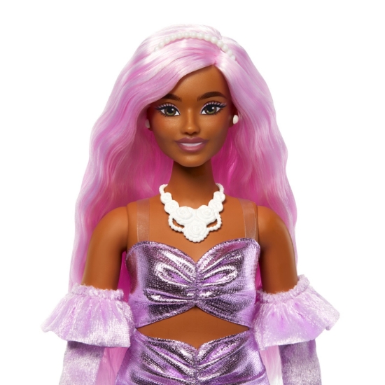 Imagine BARBIE DELUXE STYLE PAPUSA BARBIE CU PAR MOV