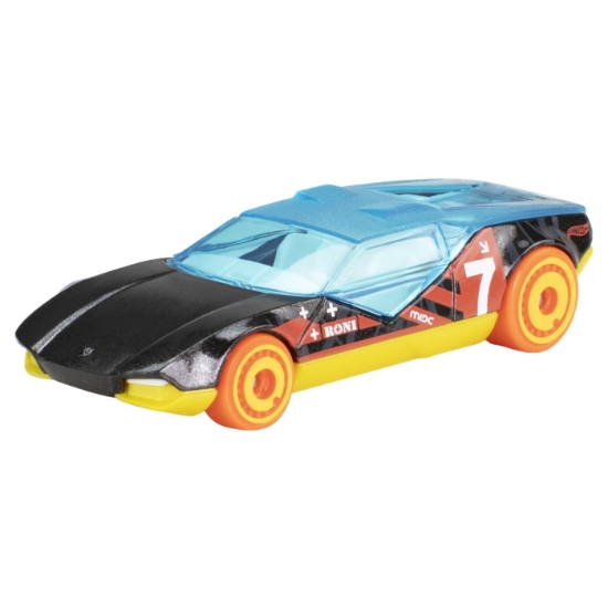 Imagine Set 5 mașini Hot Wheels Stunt Tracks