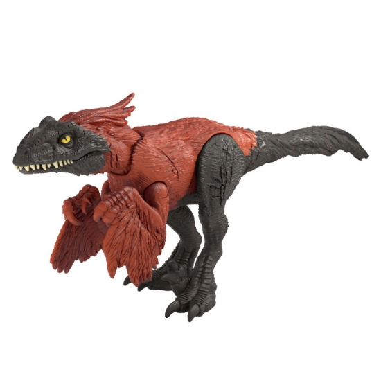Imagine JURASSIC WORLD CHAOS THEORY STRIKE ATTACK DINOZAUR PYRORAPTOR