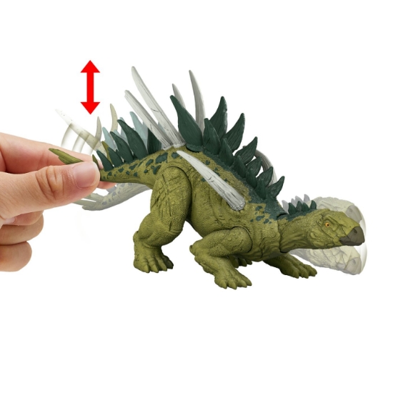 Imagine JURASSIC WORLD CHAOS THEORY STRIKE ATTACK DINOZAUR HUAYANGOSAURUS