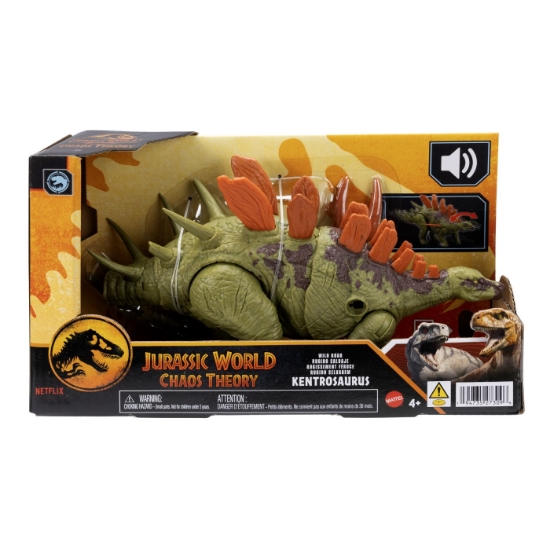 Imagine JURASSIC WORLD CHAOS THEORY WILD ROAR DINOZAUR KENTROSAURUS