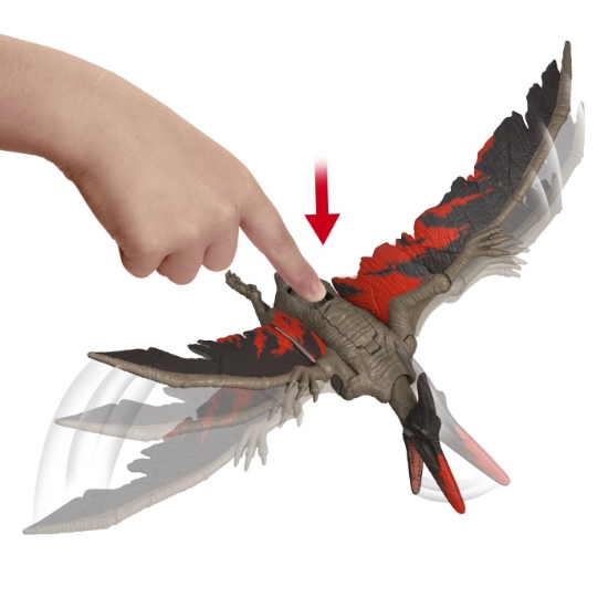 Imagine JURASSIC WORLD CHAOS THEORY WILD ROAR DINOZAUR PTERANODON