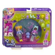 Imagine POLLY POCKET SET 2 PAPUSI SI ACCESORII 28 PIESE