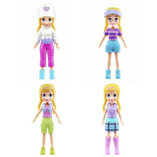 Imagine POLLY POCKET SET 2 PAPUSI SI ACCESORII 27 PIESE