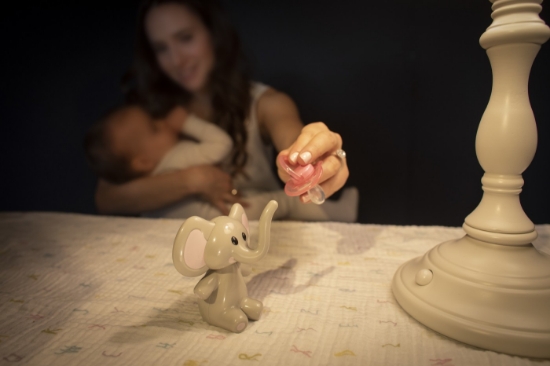 Imagine Suport pentru depozitare suzetă Melii, Elefant