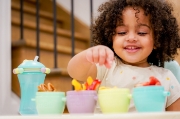 Imagine SET 4 RECIPIENTE PLASTIC SNAP&GO, MELII, 118 ML