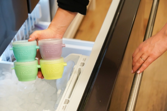 Imagine Set 4 recipiente plastic Snap&Go, Melii, 118 ml