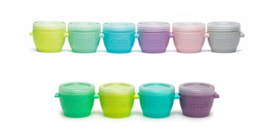 Imagine Set 10 recipiente Snap&Go, Melii – 6×59 ml + 4×118 ml