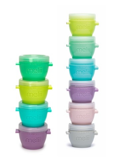 Imagine Set 10 recipiente Snap&Go, Melii – 6×59 ml + 4×118 ml
