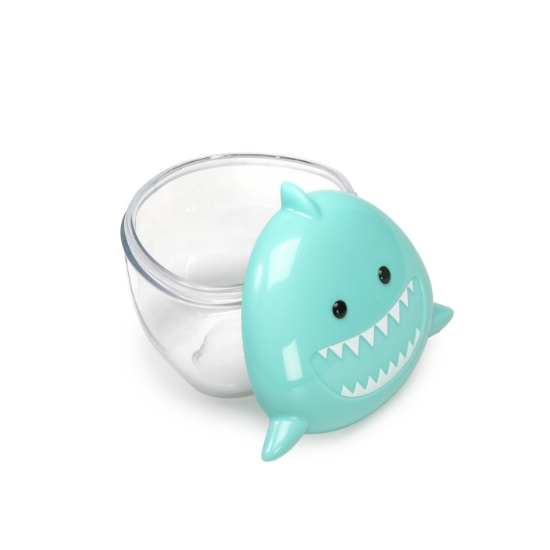 Imagine Recipient hrană bebe cu capac, Melii, model Rechin