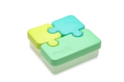 Imagine RECIPIENT HRANA BEBE MODEL PUZZLE, MELII, ALBASTRU&VERDE