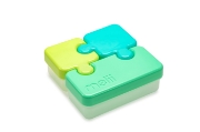 Imagine RECIPIENT HRANA BEBE MODEL PUZZLE, MELII, ALBASTRU&VERDE