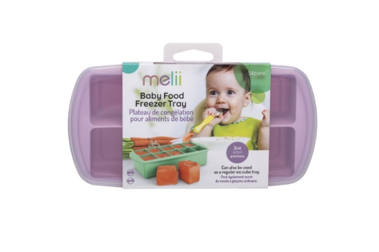 Imagine RECIPIENT REFRIGERARE HRANA BEBE, MELII, ROZ 59 ML X 10 CUB