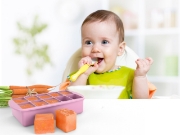 Imagine Recipient refrigerare hrană bebe, Melii, roz 59 ml x 10 cub