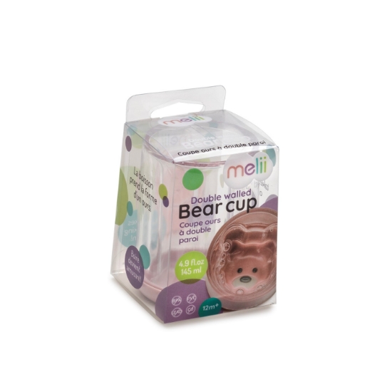 Imagine PAHAR COPII DESIGN INTERIOR URS, 145 ML, MELII, ROZ