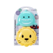 Imagine SET 2 RECIPIENTE HRANA BEBE, MELII, MODEL SHARK&LION