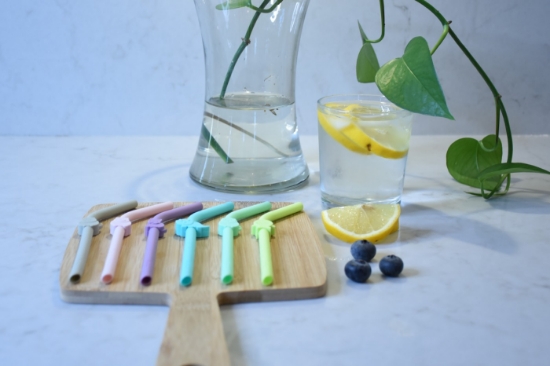 Imagine Set 6 buc paie silicon reutilizabile model animale Melii