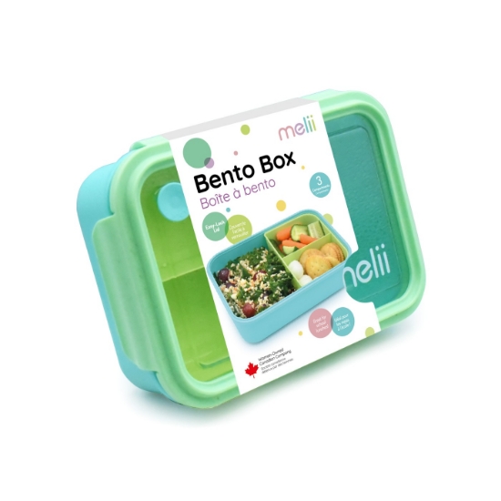 Imagine CUTIE PRANZ BENTO 1250ML CUTIE DETASABILA MELII BLUE MINT LIME
