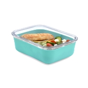 Imagine RECIPIENT STICLA 740 ML CU HUSA ANTIDERAPANTA SILICON MELII BLUE