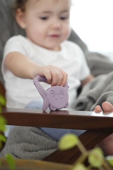 Imagine Set 2 jucării dentiție silicon Melii model unicorn + pisică