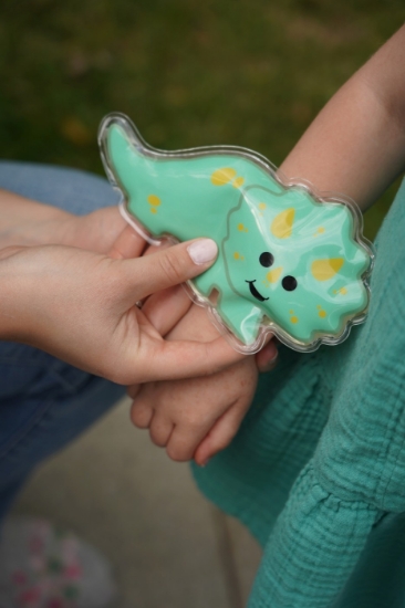 Imagine Set 2 pachete gel termic Melii model dino + rechin