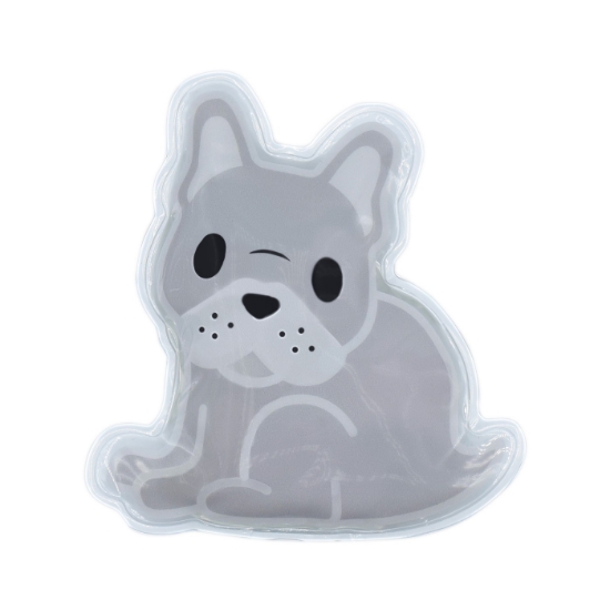 Imagine Set 2 pachete gel termic Melii model bulldog + pisică