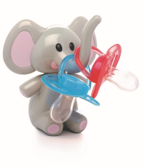 Imagine Suport pentru depozitare suzetă Melii, Elefant Blue