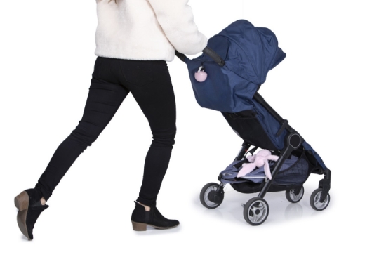 Imagine Suport pentru depozitare suzetă Melii, Biluță Pink & Grey