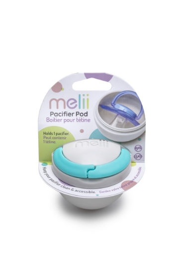 Imagine Suport pentru depozitare suzetă Melii, Biluță Grey & Blue