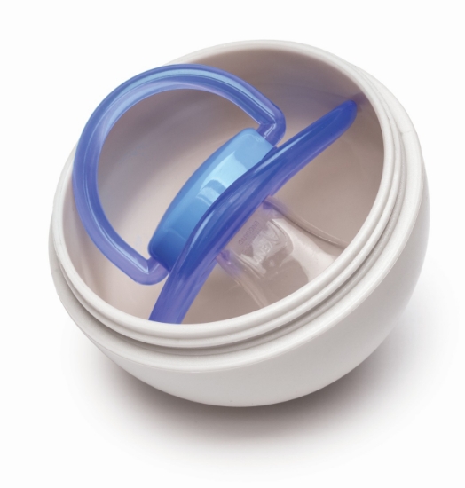 Imagine Suport pentru depozitare suzetă Melii, Biluță Grey & Blue