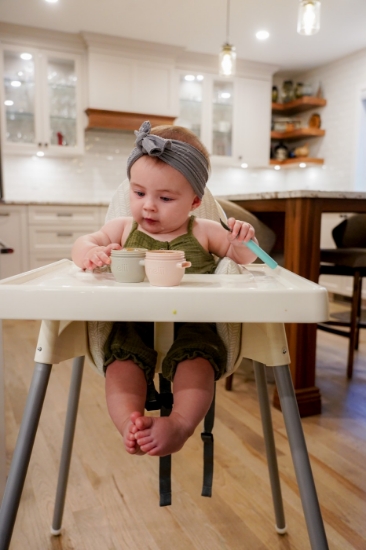 Imagine Set linguriță-furculiță, Melii, Blue&Purple