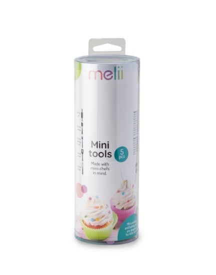 Imagine SET 5 PIESE MINI USTENSILE BAKING, MELII, COLORATE