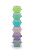 Imagine SET 6 RECIPIENTE SILICON SNAP&GO, MELII, 59 ML