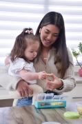Imagine CUTIE SNACK 4 COMPARTIMENTE, MELII, BLUE