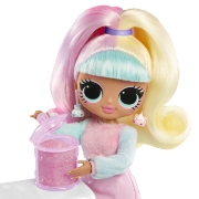 Imagine L.O.L. SURPRISE! OMG SWEET NAILS CANDYLICIOUS SPRINKLES SHOP SET PAPUSA CU ACCESORII