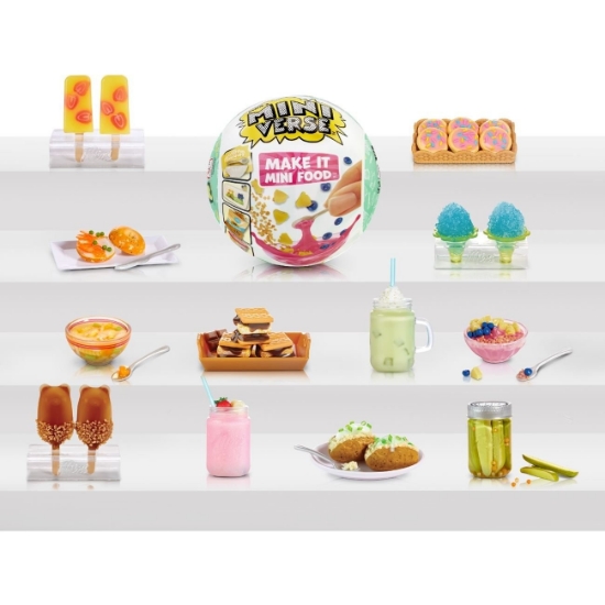 Imagine MGA’S MINIVERSE MINI FOOD CAFÉ S3 SET SURPRIZA
