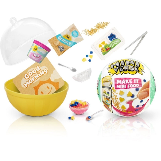 Imagine MGA’S MINIVERSE MINI FOOD CAFÉ S3 SET SURPRIZA