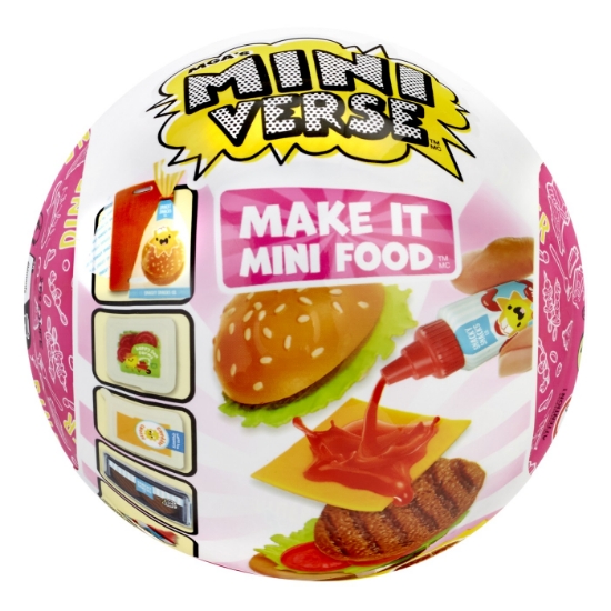 Imagine MGA’S MINIVERSE MINI FOOD DINER S3 SET SURPRIZA