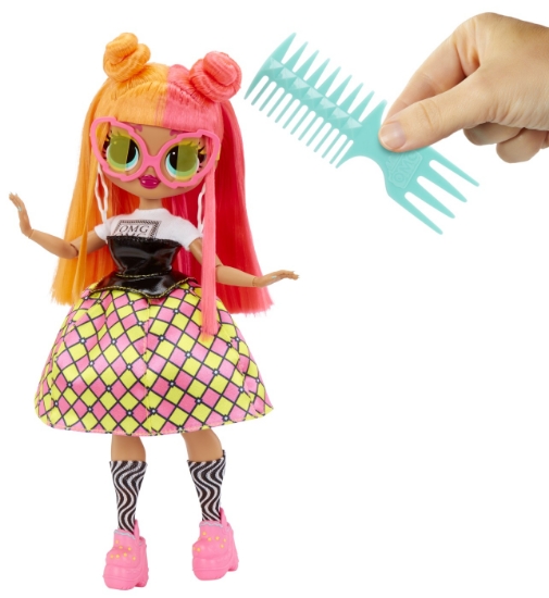 Imagine L.O.L. SURPRISE! OMG NEONLICIOUS PAPUSA FASHIONISTA CU ACCESORII