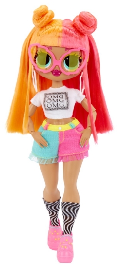 Imagine L.O.L. SURPRISE! OMG NEONLICIOUS PAPUSA FASHIONISTA CU ACCESORII