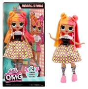 Imagine L.O.L. SURPRISE! OMG NEONLICIOUS PAPUSA FASHIONISTA CU ACCESORII