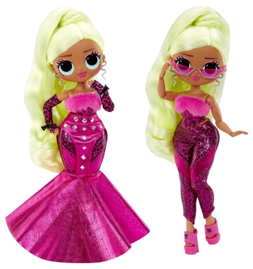 Imagine L.O.L. SURPRISE! OMG LADY DIVA PAPUSA FASHIONISTA CU ACCESORII