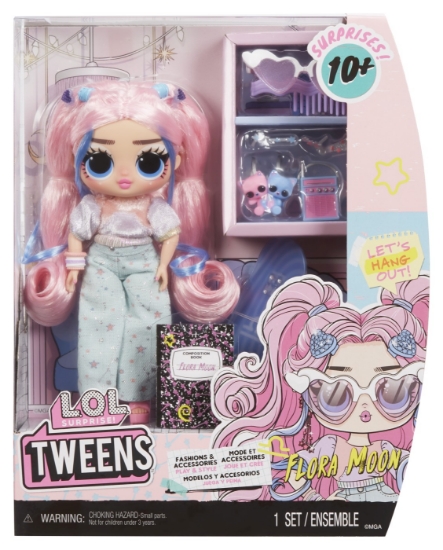 Imagine L.O.L. SURPRISE! TWEENS PAPUSA FASHIONISTA FLORA MOON CU SURPRIZE