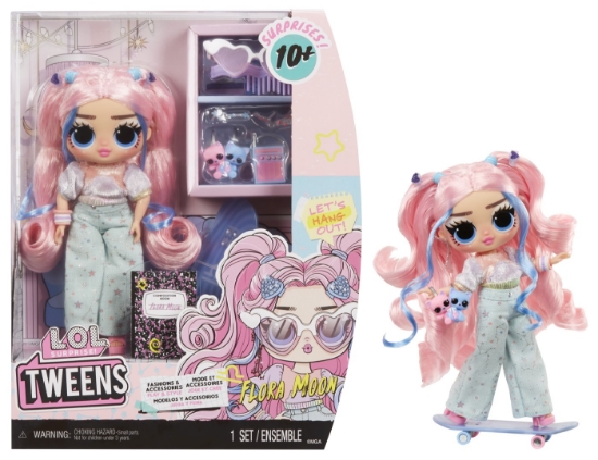 Imagine L.O.L. SURPRISE! TWEENS PAPUSA FASHIONISTA FLORA MOON CU SURPRIZE