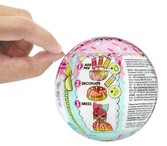 Imagine L.O.L. SURPRISE! MIX&MAKE BIRTHDAY CAKE PAPUSA TOTS