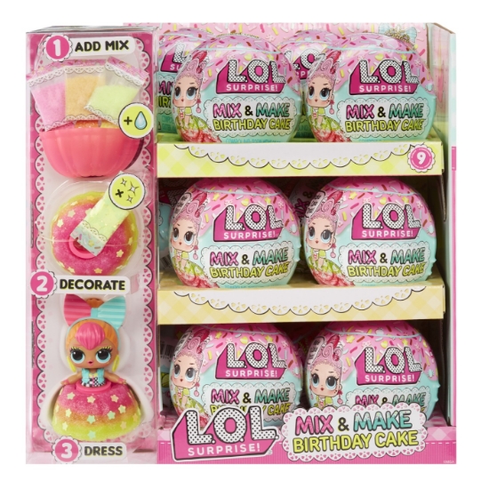 Imagine L.O.L. SURPRISE! MIX&MAKE BIRTHDAY CAKE PAPUSA TOTS