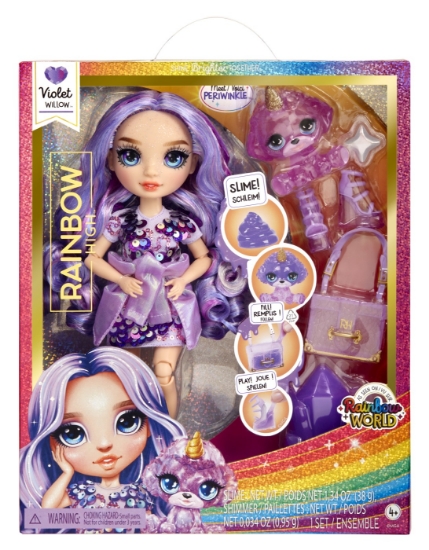 Imagine RAINBOW HIGH PAPUSA VIOLET WILLOW