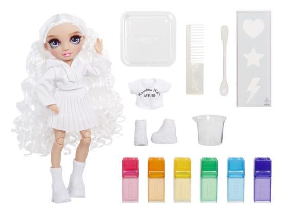 Imagine RAINBOW HIGH WATERCOLOR CREATE PAPUSA OCHI MOV