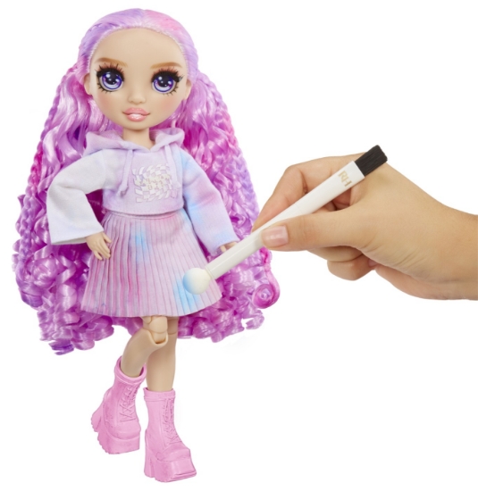 Imagine RAINBOW HIGH WATERCOLOR CREATE PAPUSA OCHI MOV